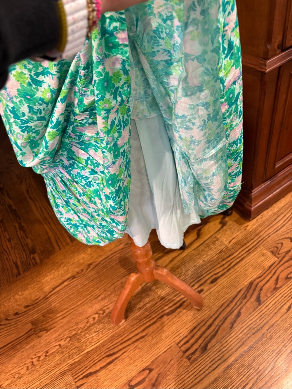 Entro Floral Print Summer Dress - Picture 9 of 9